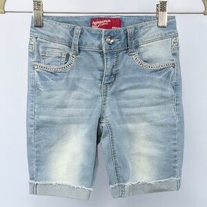 Arizona Girl’s Bermuda Denim Shorts